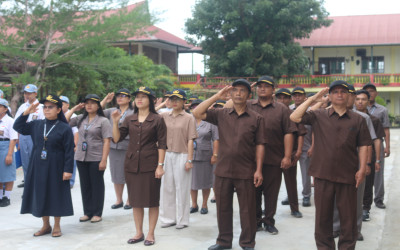 UPACARA HARI PAHLAWAN NASIONAL, 10 NOVEMBER 2025 ( SMP-SMA Swasta Assisi Siantar )